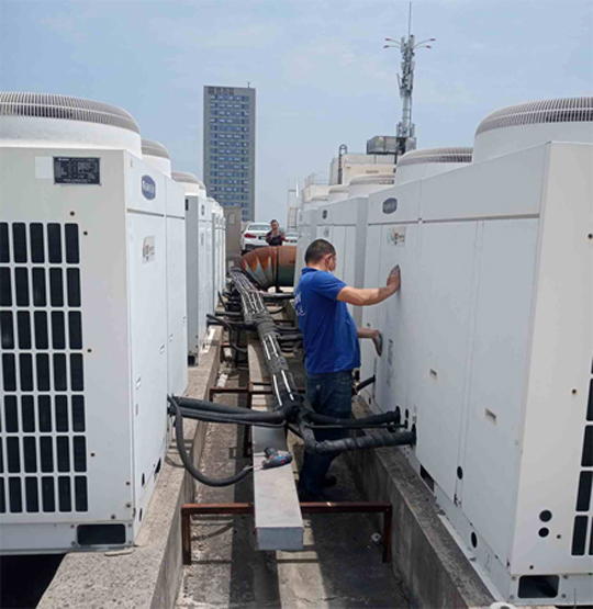 邵阳中央空调制热和不制冷系统维修方法